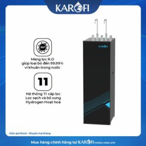 Máy lọc nước nóng lạnh Karofi KAD-L68 – 11 lõi Hydrogen- Mới 2025 - Hình ảnh 1